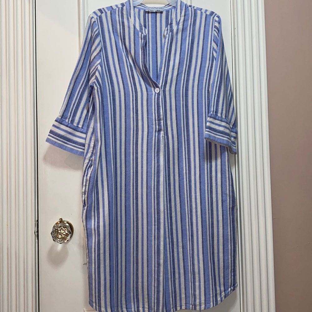 Dex linen dress